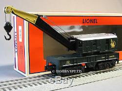 LIONEL CENTRAL NEW JERSEY CRANE CAR 48673 hoist 6-81023 o gauge train 6-81046