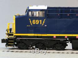 LIONEL CSX LEGACY AC6000 DIESEL LOCOMOTIVE ENGINE 691 O GAUGE train 6-84846 NEW