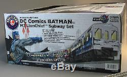 LIONEL DC COMICS BATMAN LIONCHIEF M7 SUBWAY SET o gauge train track RC 6-81475