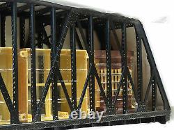 LIONEL EXTENDED TRUSS BRIDGE & MODULAR PIERS O GAUGE fas track over 6-82110 NEW