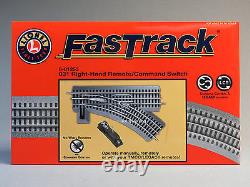 LIONEL FASTRACK 031 RIGHT HAND REMOTE SWITCH O GAUGE train turnout track 6-81253