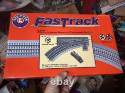 LIONEL FASTRACK 036 REMOTE/COMMAND SWITCH LEFT HAND o gauge train 6-81947 NEW