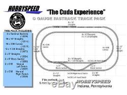 LIONEL FASTRACK THE CUDA EXPERIENCE TRACK PACK 5' x 9' O GAUGE TRAIN LAYOUT NEW