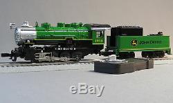 LIONEL JOHN DEERE STEAM LIONCHIEF REMOTE CONTROL TRAIN SET o gauge 6-83286 NEW