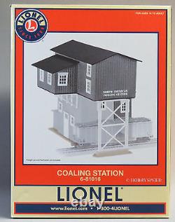 LIONEL LIGHTED COALING STATION house train yard coal filling o gauge 6-81016 NEW
