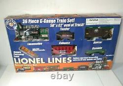 LIONEL LINES 36 Piece G-Gauge R/C Model Train Set with Sound & Lights Tested