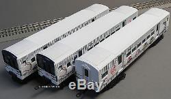 LIONEL MLB NY YANKEES LIONCHIEF RTR SUBWAY O GAUGE TRAIN SET sub way 6-83648 NEW