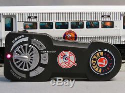 LIONEL MLB NY YANKEES LIONCHIEF RTR SUBWAY O GAUGE TRAIN SET sub way 6-83648 NEW