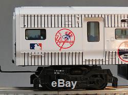 LIONEL MLB NY YANKEES LIONCHIEF RTR SUBWAY O GAUGE TRAIN SET sub way 6-83648 NEW