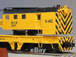 LIONEL MOW LEGACY SCALE COMMAND CONTROL CRANE X-402 o gauge train cc 6-81885 NEW