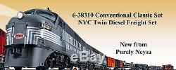 LIONEL NYC Twin Diesel Freight Set Conv. Classic o gauge train 6-38310 NIB NR ah