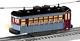 Lionel O Gauge Polar Express Trolly Train Set Street Car Lighted Lio1923130 New