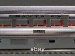 LIONEL O GAUGE SANTA FE 3 PASSENGER CAR SET 1474 ISLETA NAVAJO super 6-84719 NEW