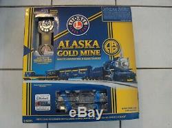 LIONEL O Gauge Electric train Set Alaska Gold Mine 0-4-0 LionChief Bluetooth