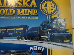 LIONEL O Gauge Electric train Set Alaska Gold Mine 0-4-0 LionChief Bluetooth