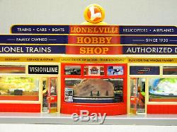 LIONEL PEP LIONELVILLE O GAUGE HOBBY SHOP train building lighted pnp 6-85294 NEW