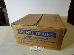 LIONEL POSTWAR O GAUGE BOXED SET No. 2205WS BERKSHIRE FREIGHT SET BEAUTIFUL