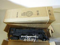 LIONEL POSTWAR O GAUGE BOXED SET No. 2205WS BERKSHIRE FREIGHT SET BEAUTIFUL