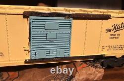 LIONEL POSTWAR O GAUGE ORIGINAL 1587S GIRLS FREIGHT SET OB`s AND SET BOX. M7