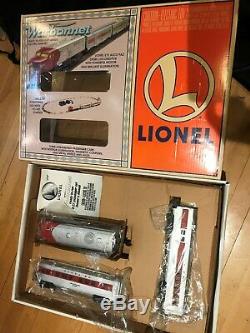 LIONEL SANTA FE WARBONNET TRAIN SET O-27 gauge never used