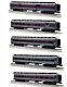 Lionel The Polar Express Scale 5 Passenger Cars O Gauge Train 6-84811 -15 Nib Mk
