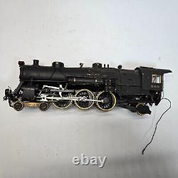 Large Antique Brass heavy O gauge train Locomotive 300 steam engine brass wheels