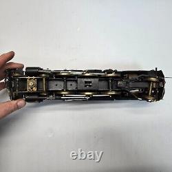 Large Antique Brass heavy O gauge train Locomotive 300 steam engine brass wheels