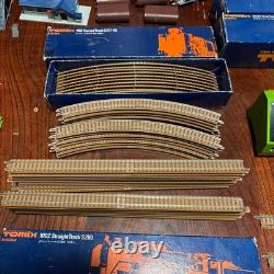 Large N-gauge Tomix Rail Viaduct Set Model Train Track Elevated Railway Diorama