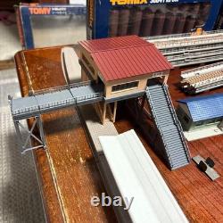 Large N-gauge Tomix Rail Viaduct Set Model Train Track Elevated Railway Diorama