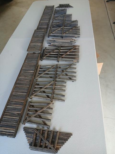 Large G Scale Wooden Trestle (125 Scale)