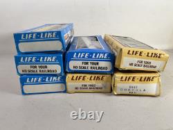Life-Like HO Gauge Model Train Box Car Coal Locomotive Lot 52B52