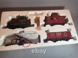 Lil' Critter Train Set 1.29 scale #1 Gauge Locomotive Freight Car Caboose Power