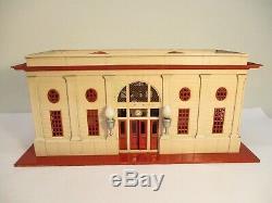 Lionel 116 Train Stop Station Lionel City Cream Red Prewar O Gauge X1620