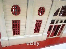 Lionel 116 Train Stop Station Lionel City Cream Red Prewar O Gauge X1620