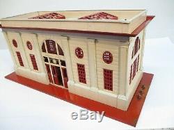 Lionel 116 Train Stop Station Lionel City Cream Red Prewar O Gauge X1620