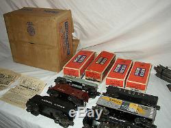 Lionel 1511s 027 Gauge 2037 Engine & Freight Set With Master Carton Lot #u-1