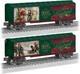 Lionel 2025 Christmas O Gauge Model Train Boxcar