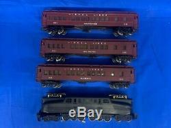 Lionel 2124W O Gauge 2332 BLACK GG-1 Madison Passenger Set with Boxes (RARE!)