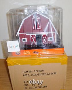 Lionel 2229070 Classic Red Barn Building O Gauge Train Accessory Led Lighting