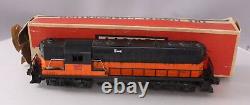 Lionel 2338 Vintage O Milwaukee Powered GP-7 Diesel Locomotive Solid Stripe EX