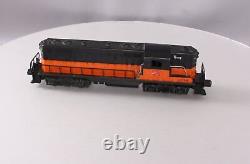 Lionel 2338 Vintage O Milwaukee Powered GP-7 Diesel Locomotive Solid Stripe EX