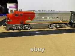 Lionel 2343 O Gauge Santa Fe F3 AA Diesel Locomotive Set