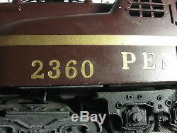 Lionel 2360 O Gauge GG1 Pennsylvainia Tuscan Red Single Stripe Engine