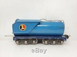 Lionel 283W O Gauge 263e Blue Comet Passenger Set With Boxes