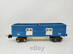 Lionel 283W O Gauge 263e Blue Comet Passenger Set With Boxes