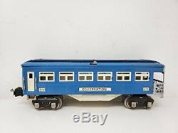 Lionel 283W O Gauge 263e Blue Comet Passenger Set With Boxes