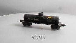 Lionel 2955 Vintage O Gauge Prewar Sunoco Die-Cast Single Dome Tank Car