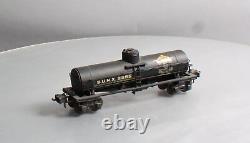 Lionel 2955 Vintage O Gauge Prewar Sunoco Die-Cast Single Dome Tank Car