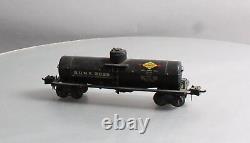 Lionel 2955 Vintage O Gauge Prewar Sunoco Die-Cast Single Dome Tank Car