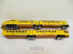 Lionel 299W City of Denver Streamliner set Restored Prewar O Gauge X266